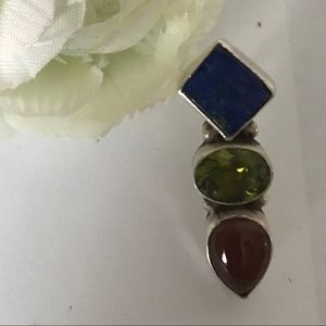 Earrings - Sterling Silver w/ Semi precious Stones